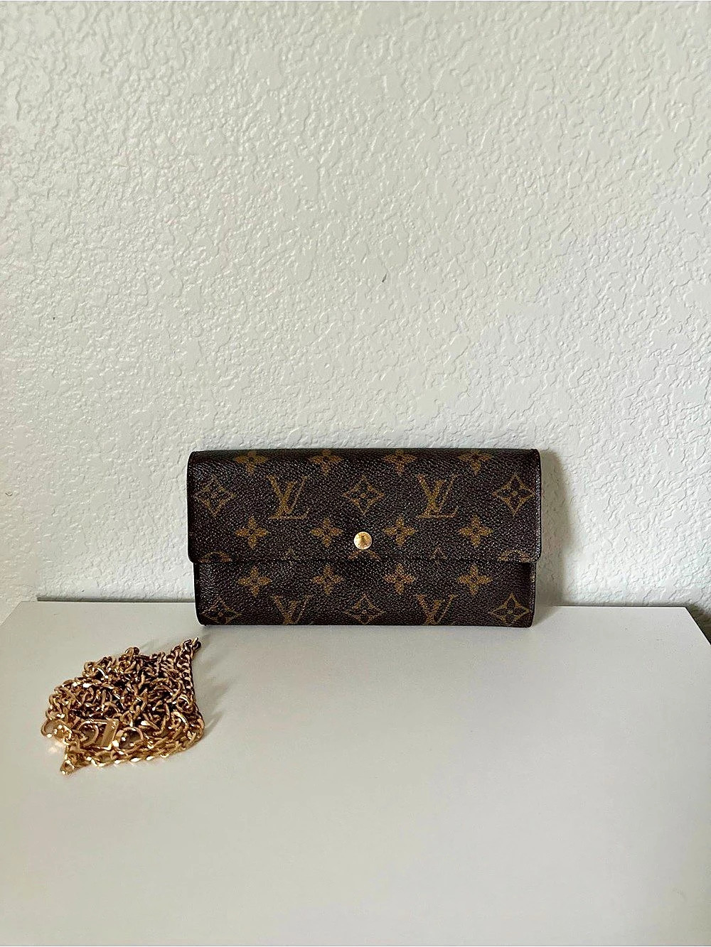 Louis Vuitton Porte-Tresor International Wallet in Brown